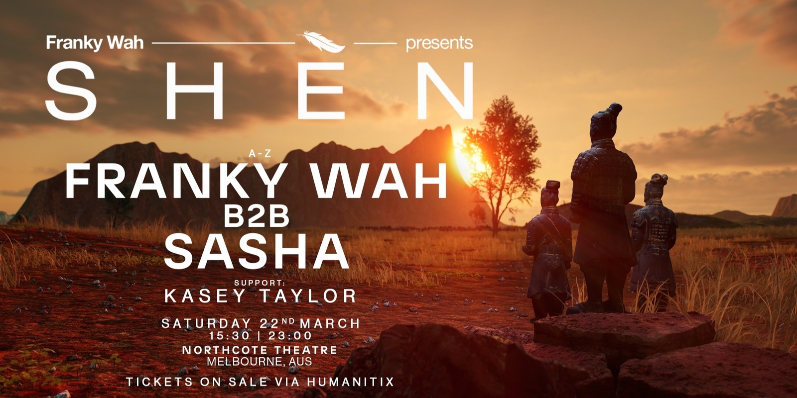 Banner image for Franky Wah Presents: SHÈN | Franky Wah & Sasha 2025