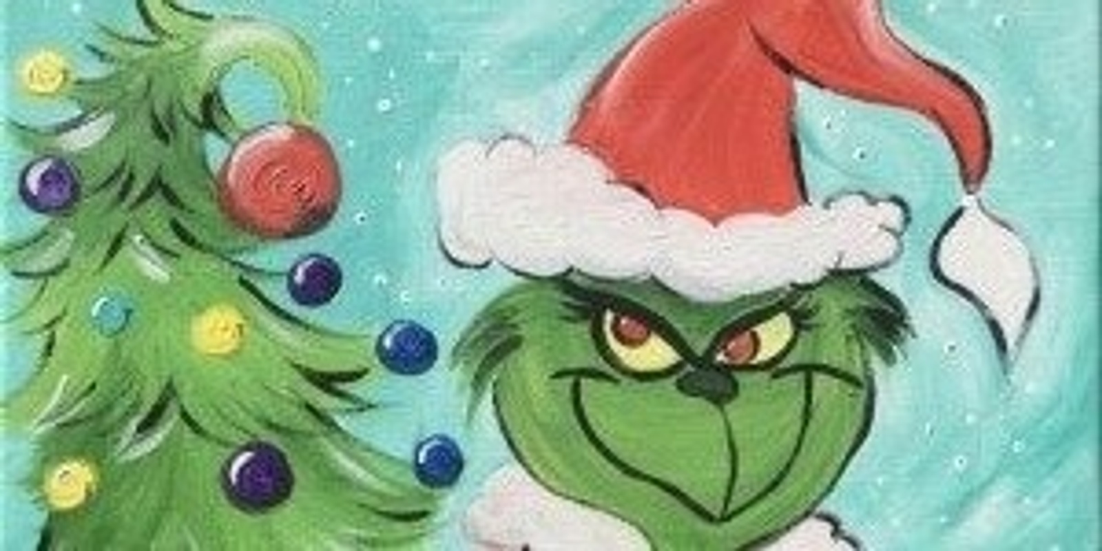 Banner image for Christmas Theme Paint'n'Sip - Adult & Children  (Cheese/Fruit platter included)