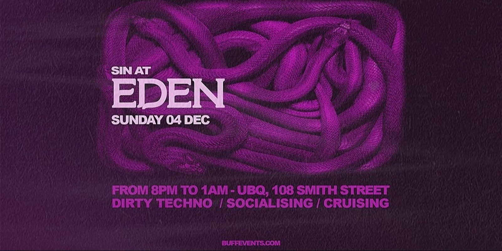 Banner image for EDEN - Sunday 4 December 2022