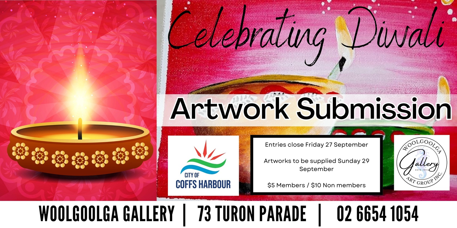 Banner image for Celebrating Diwali Exhibition Artwork Submission Form 2024