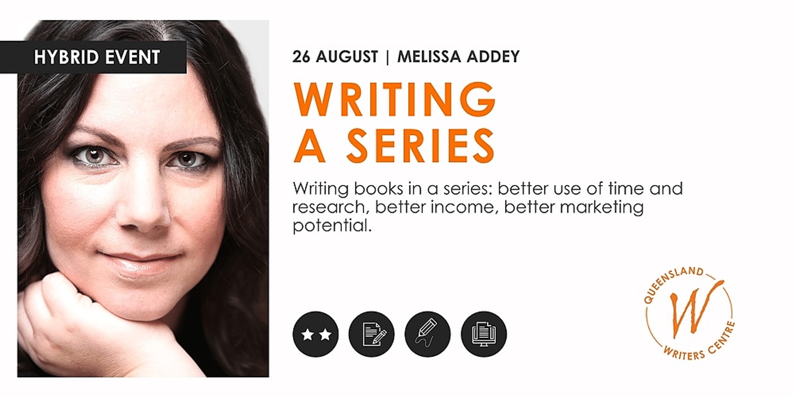 Banner image for Writing A Series with Melissa Addey