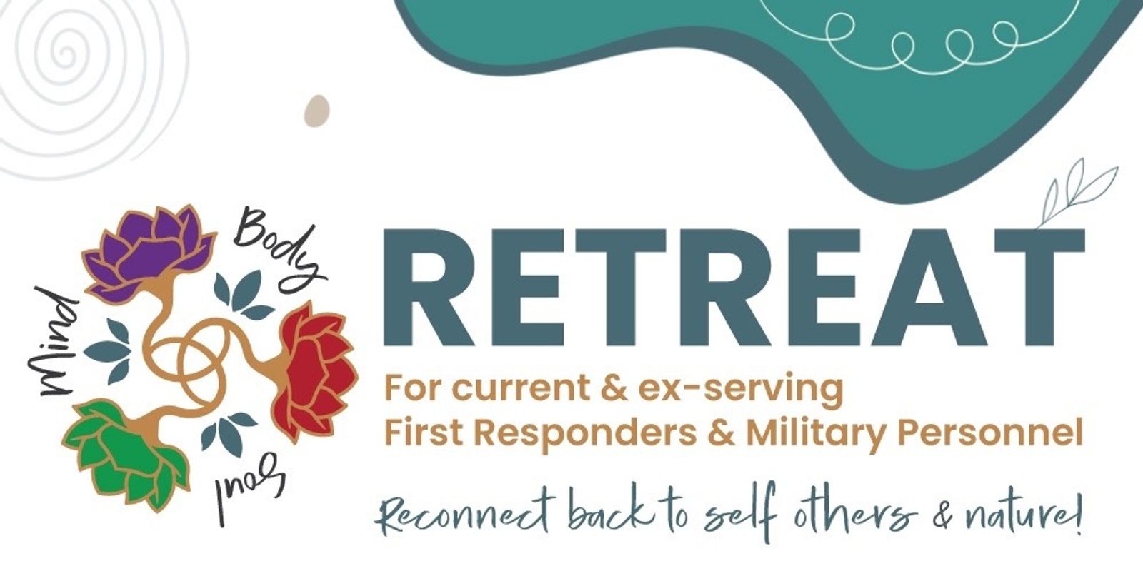 Banner image for MIND BODY SOUL Retreat for ADF & First Responders at Banks Creek Retreat (Sunday 26th February 2023)