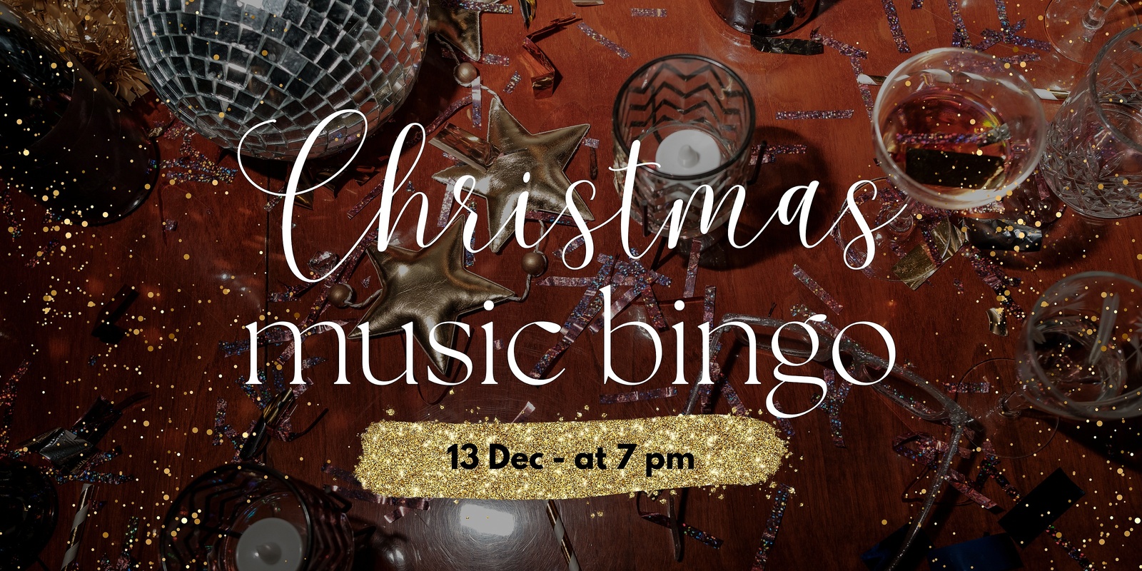 Banner image for Ho Ho Ho and Bingo Glow: A Festive Night for Women