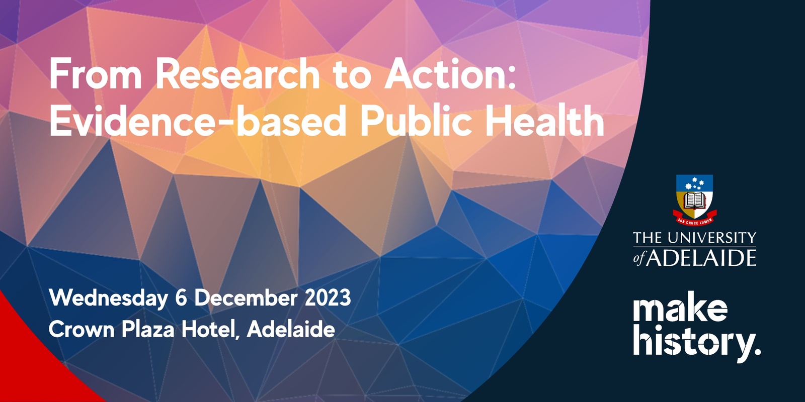Banner image for From Research to Action: Evidence-based Public Health