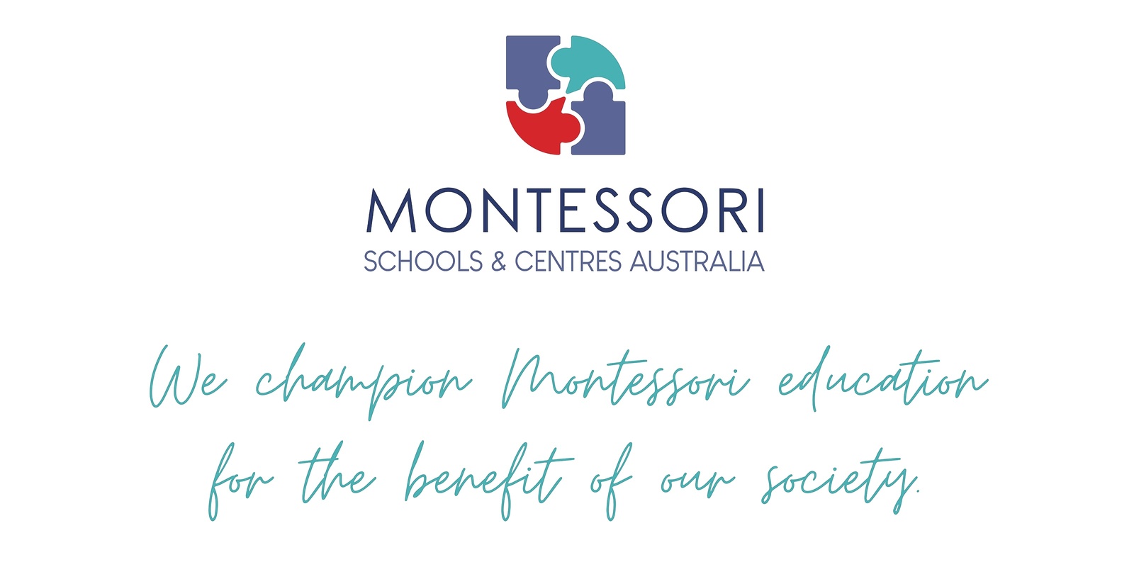 MSCA – Montessori Schools & Centres Australia's banner