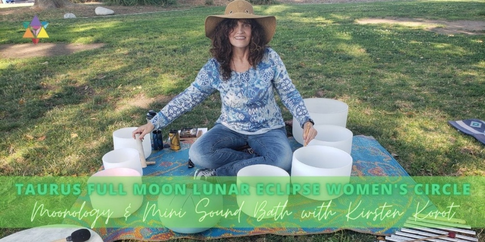 Banner image for IN PERSON | Taurus Full Moon Lunar Eclipse Womens Circle with Kirsten Korot