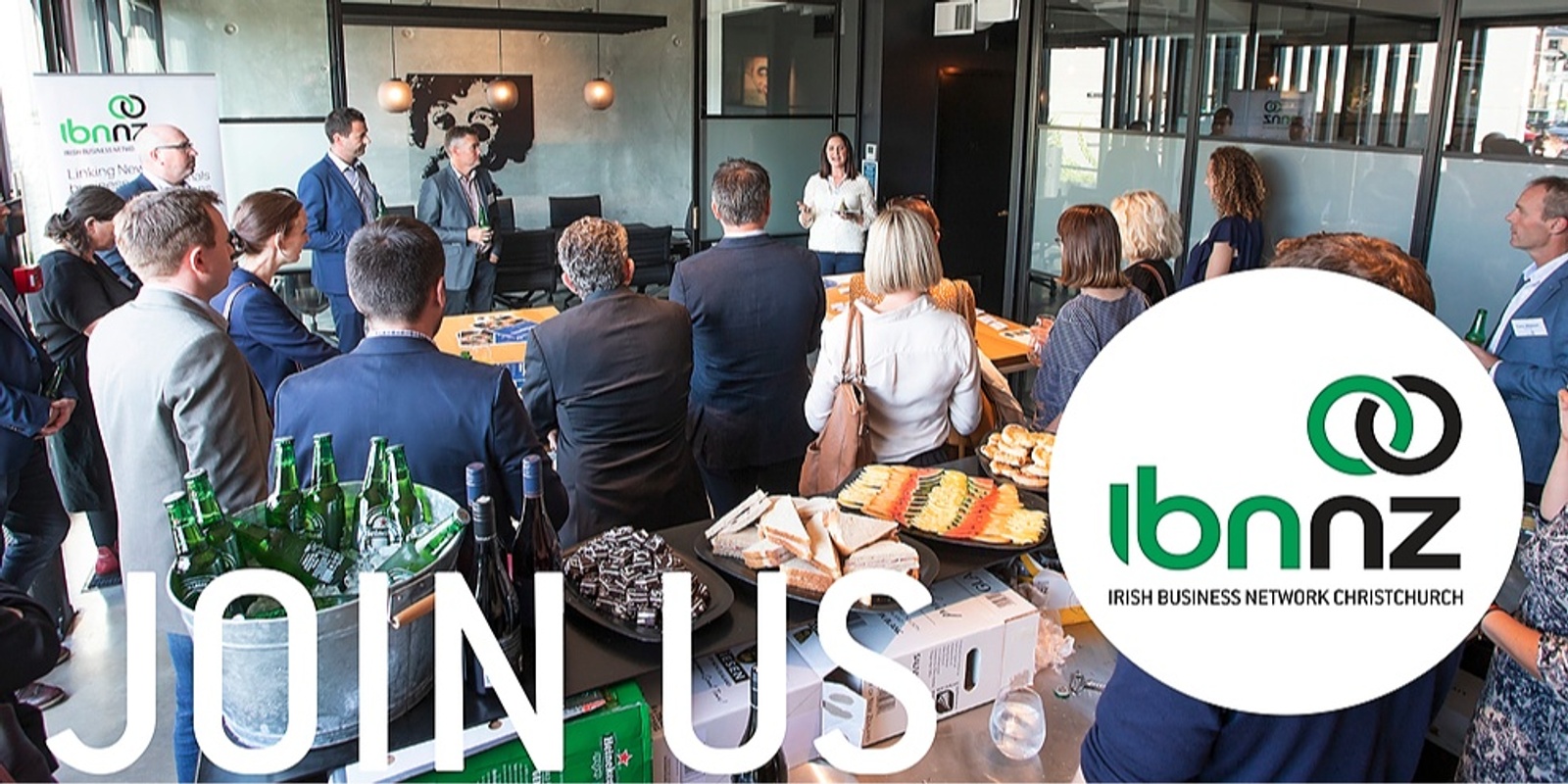Banner image for IBNNZ CHCH DRINKS, NIBBLES AND NETWORKING AT Qb STUDIOS