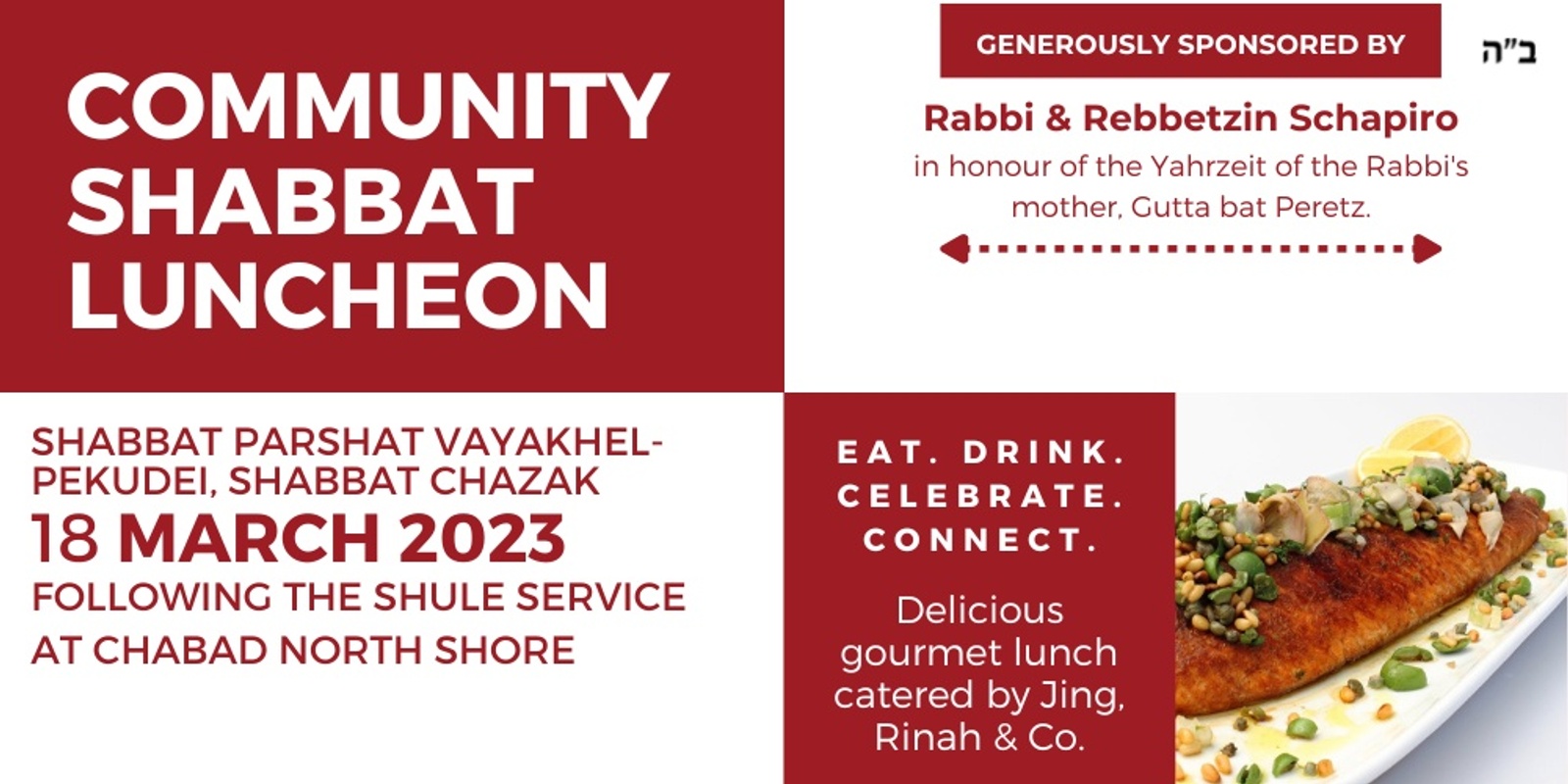 Shabbat Luncheon at Chabad