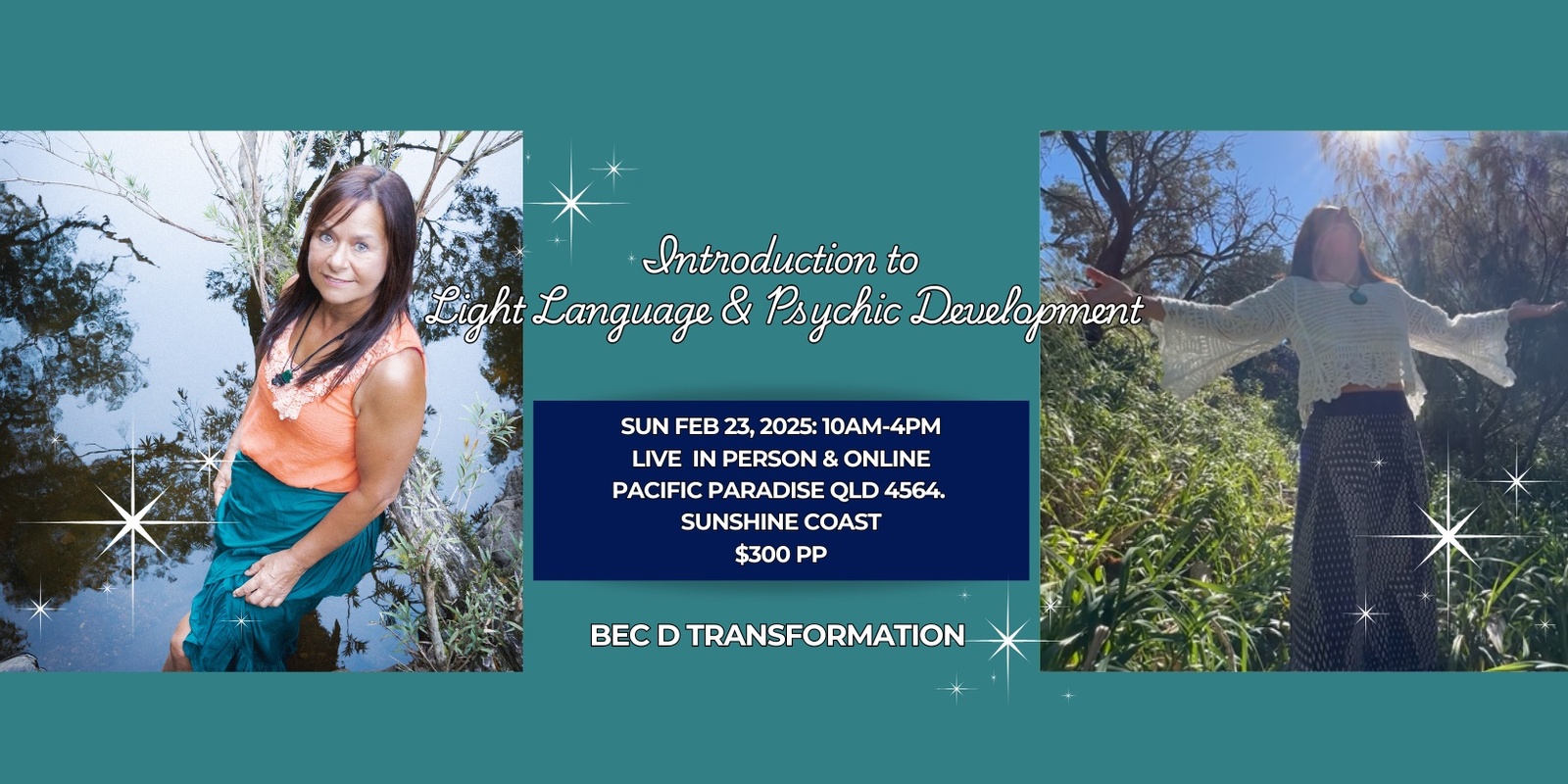 Banner image for Light Language & Psychic Development Workshop -Feb 23 2025 - 10am-4pm $300