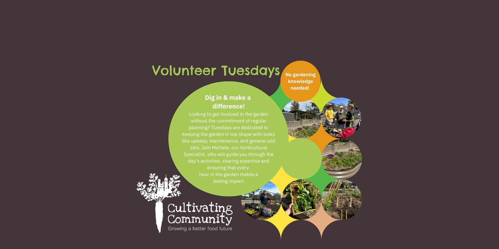 Banner image for Volunteer Tuesdays