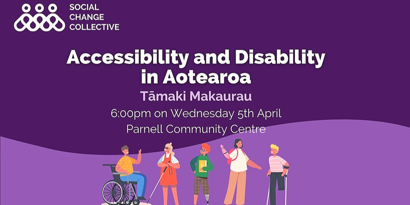 Banner image for Accessibility and Disability in Aotearoa - Tāmaki Makaurau