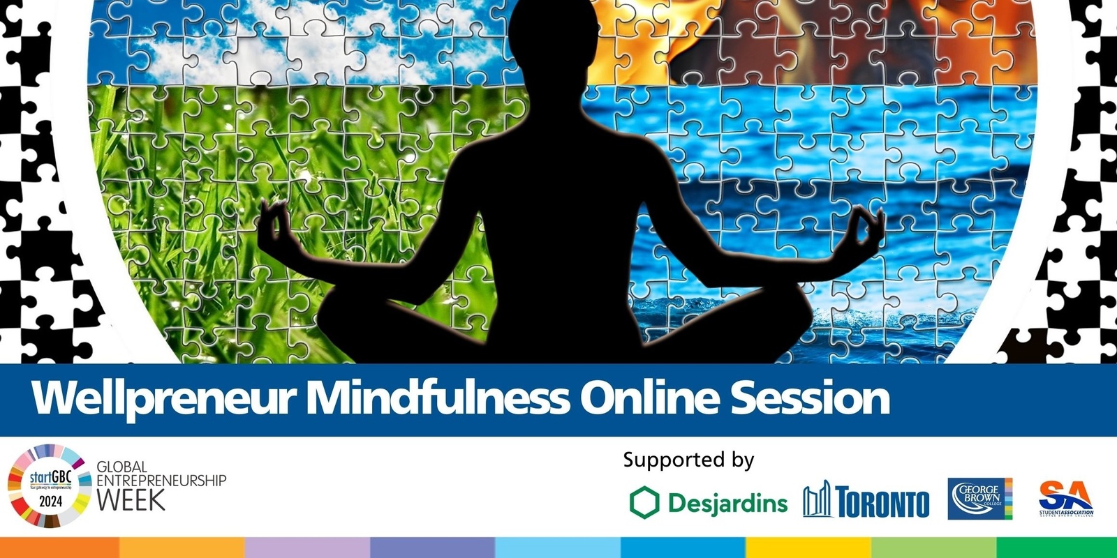 Banner image for startGBC Global Entrepreneurship Week Wellpreneur Mindfulness