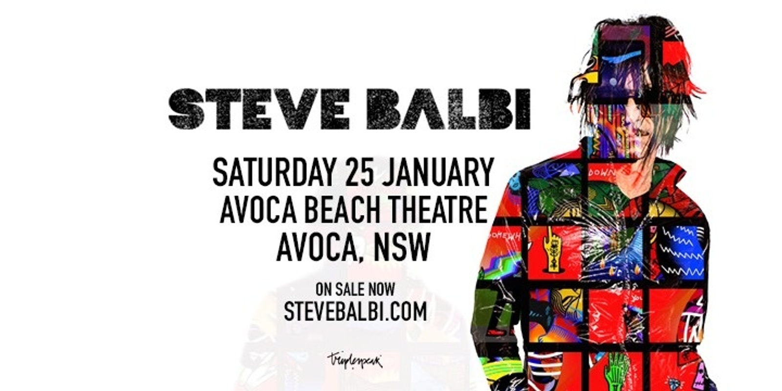 Banner image for Steve Balbi LIVE at Avoca Beach Theatre