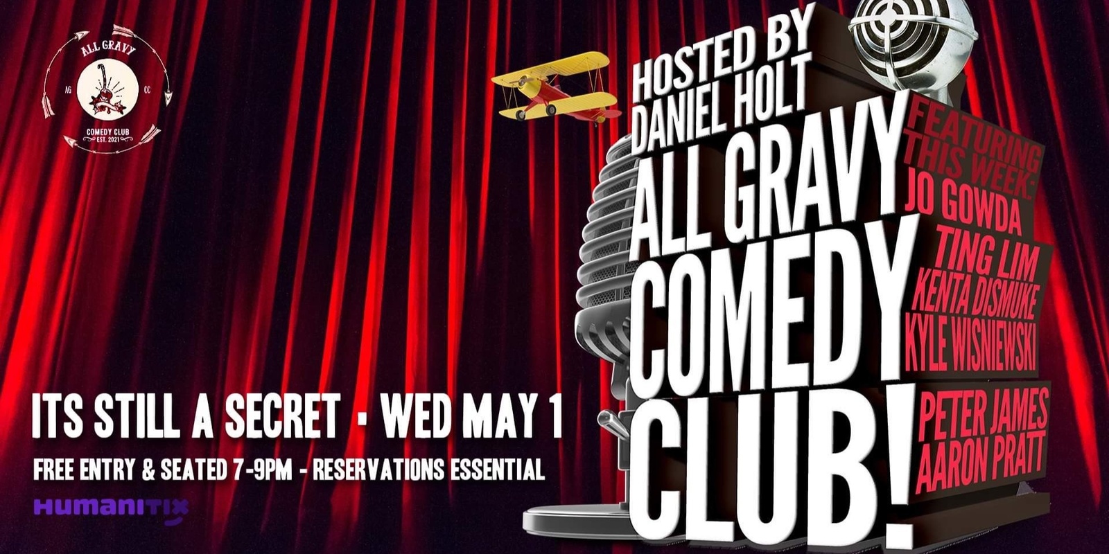 Banner image for All Gravy Comedy Club