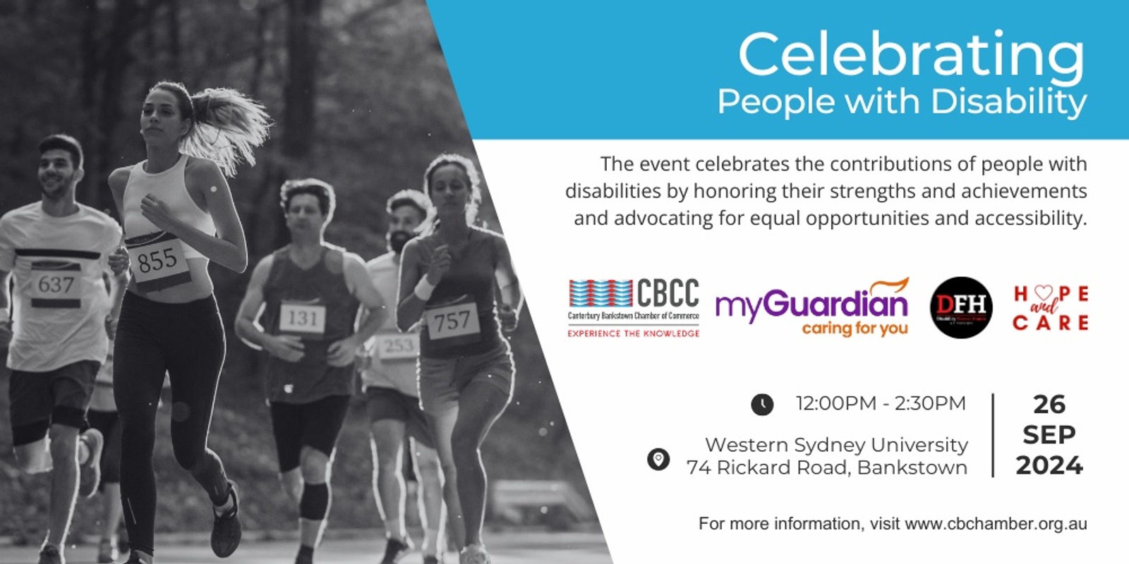 Banner image for The Canterbury Bankstown Chamber of Commerce - SEP 24 Event - Celebrating People with Disability!