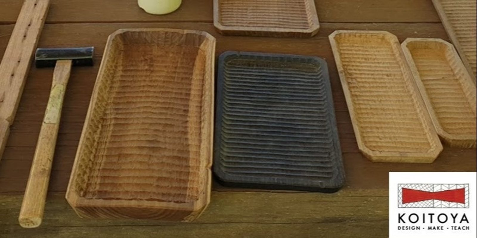Banner image for Wagata-Bon Japanese Traditional Tray Making - Koitoya Woodworking Class 2024