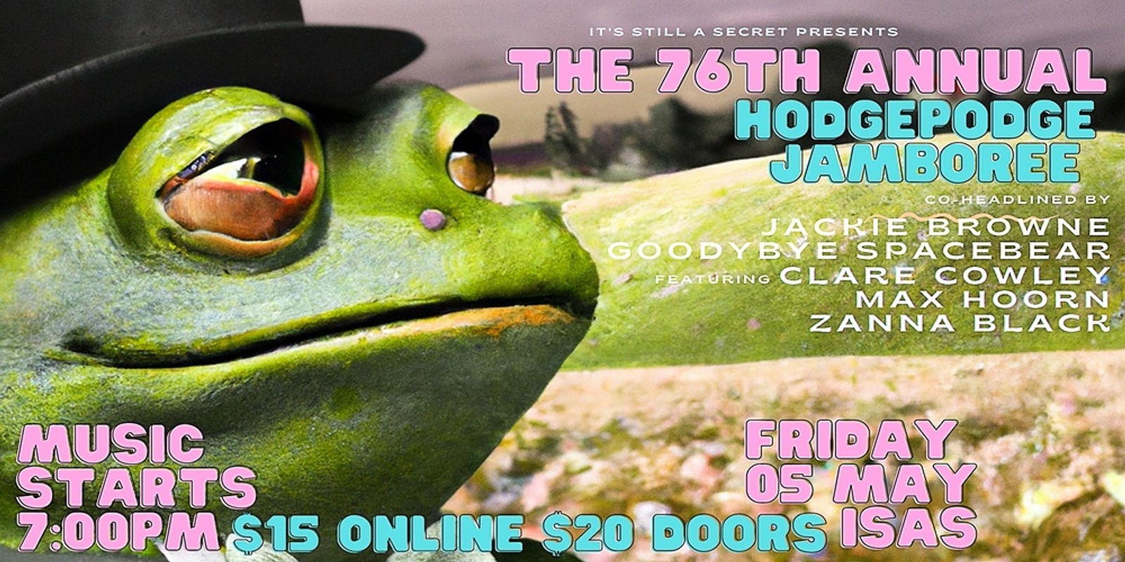 Banner image for The 76th Annual Hodgepodge Jamboree