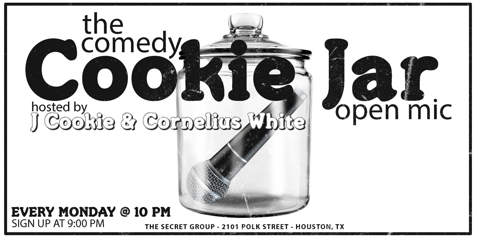 Banner image for The Comedy Cookie Jar Open Mic