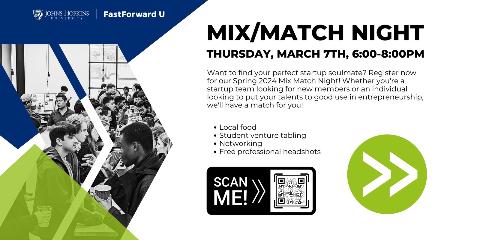 Banner image for FFU Spring 2024 Mix Match Night