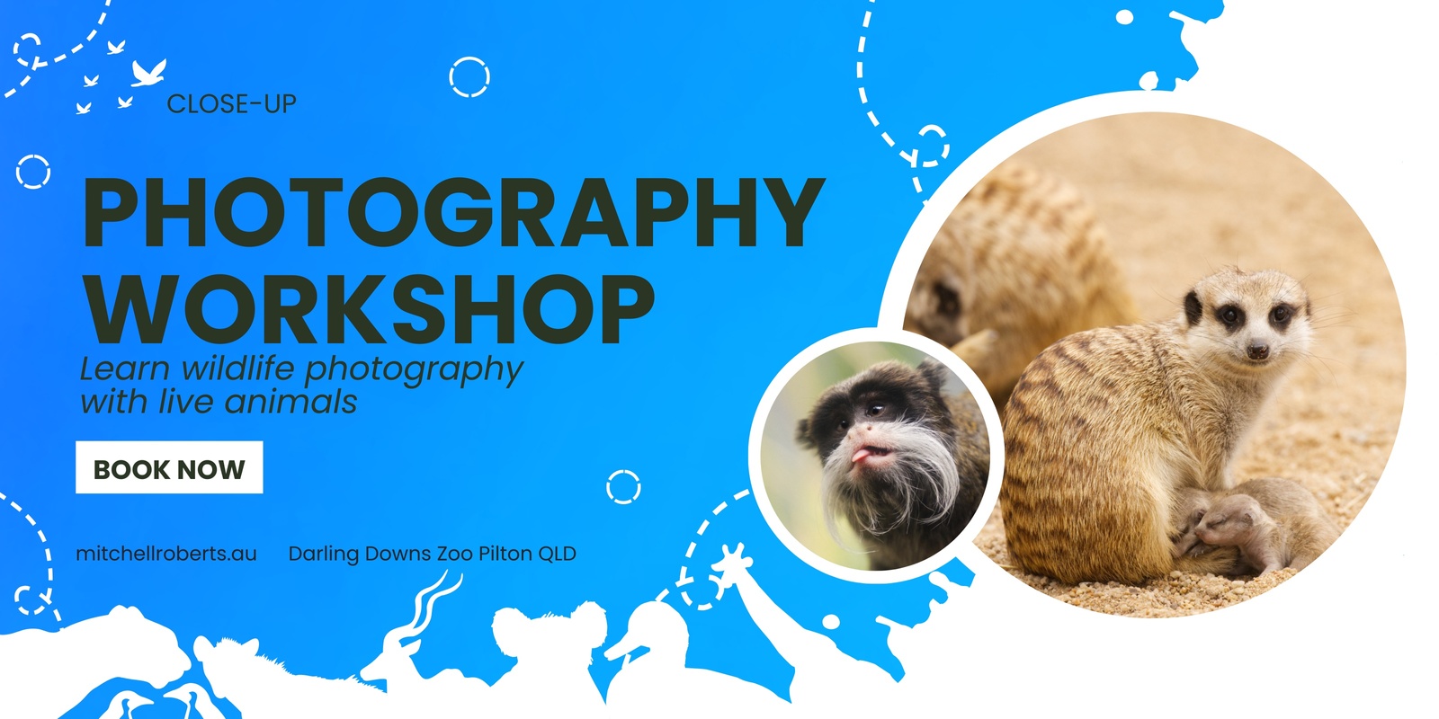 Banner image for Photography Workshop - Darling Downs Zoo