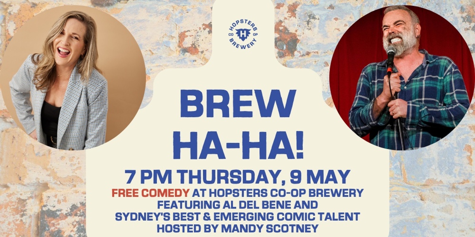 Banner image for Brew Haha - FREE Comedy at Hopsters  9 May