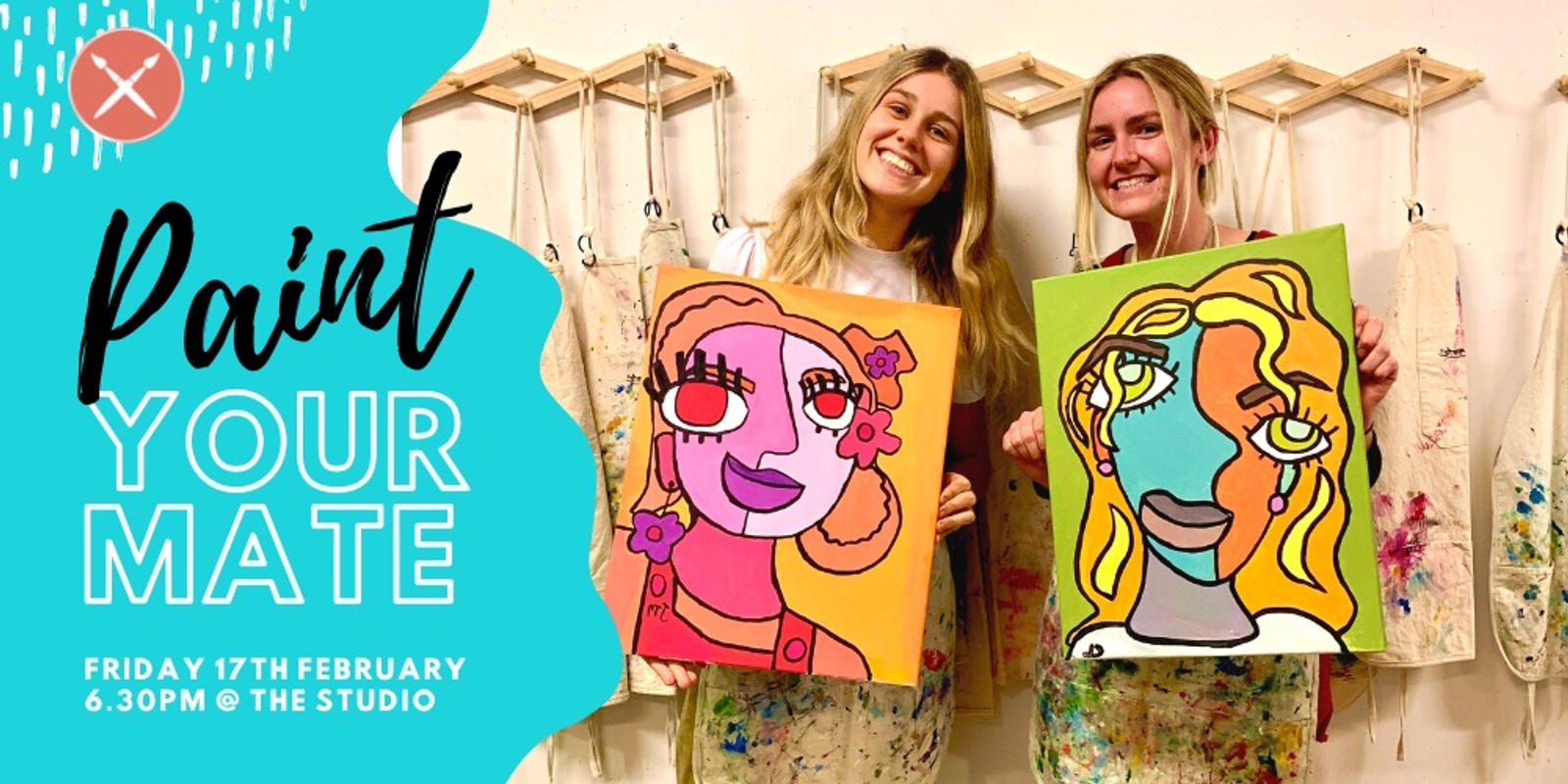 Banner image for Paint & Sip Event: Paint Your Mate 17/02/23