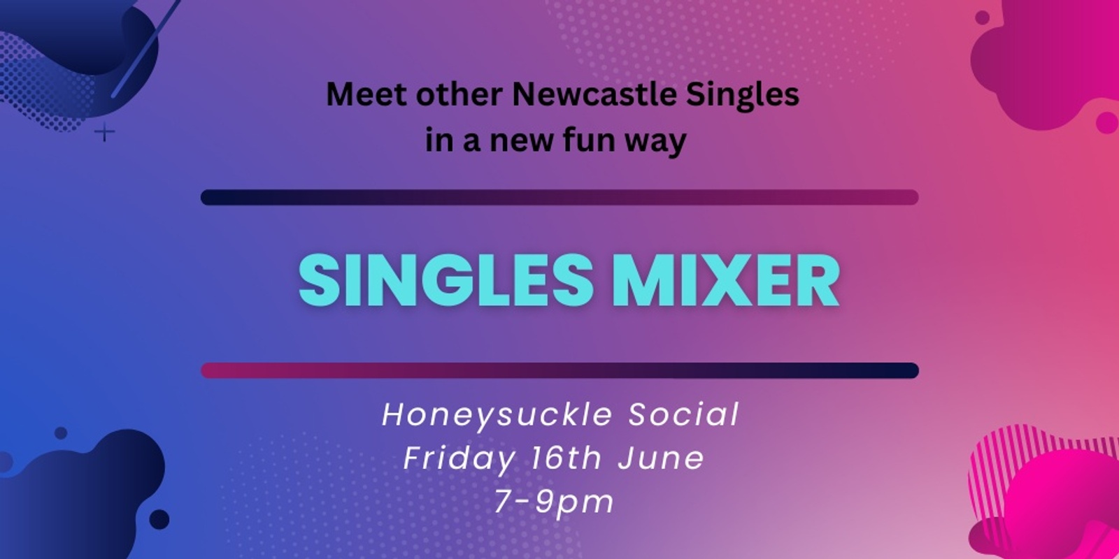 Banner image for Newcastle Single Mixer Night 