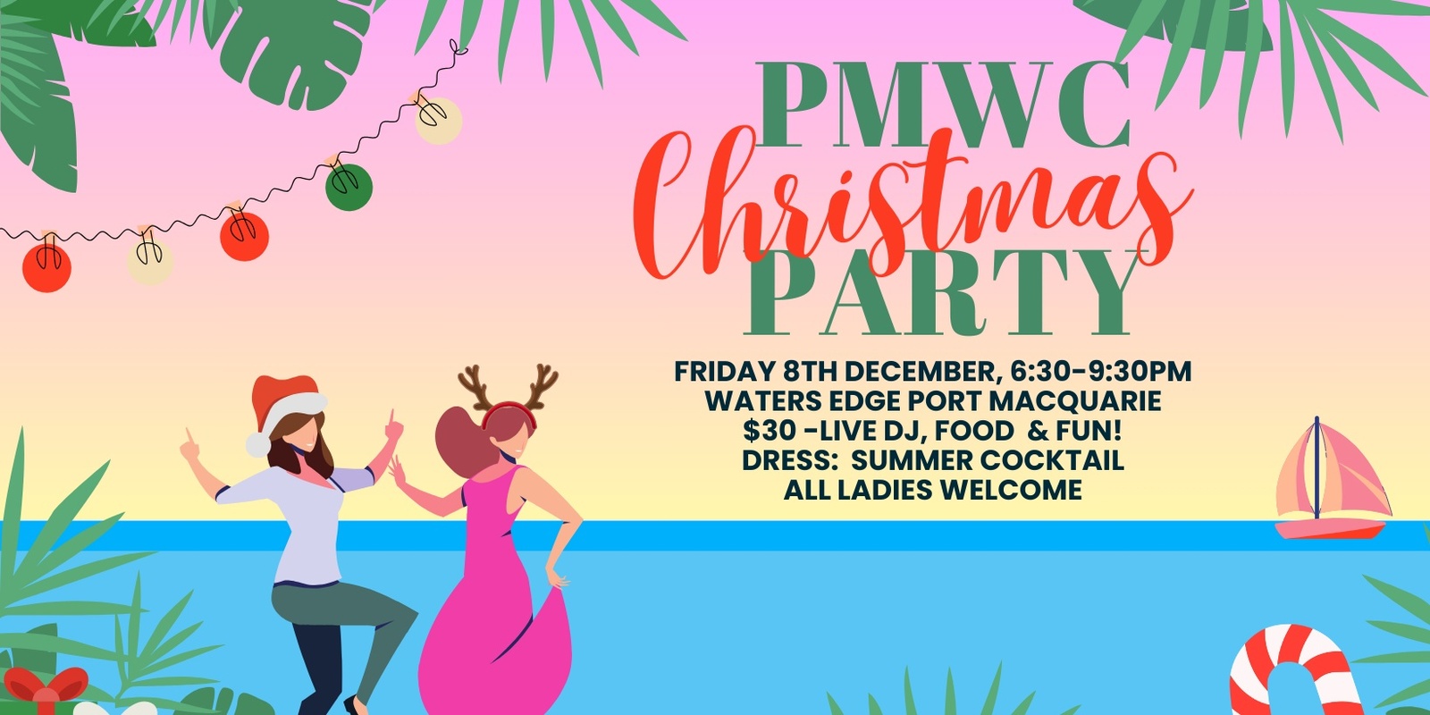 Banner image for Port Macquarie Women Connect Christmas Party 