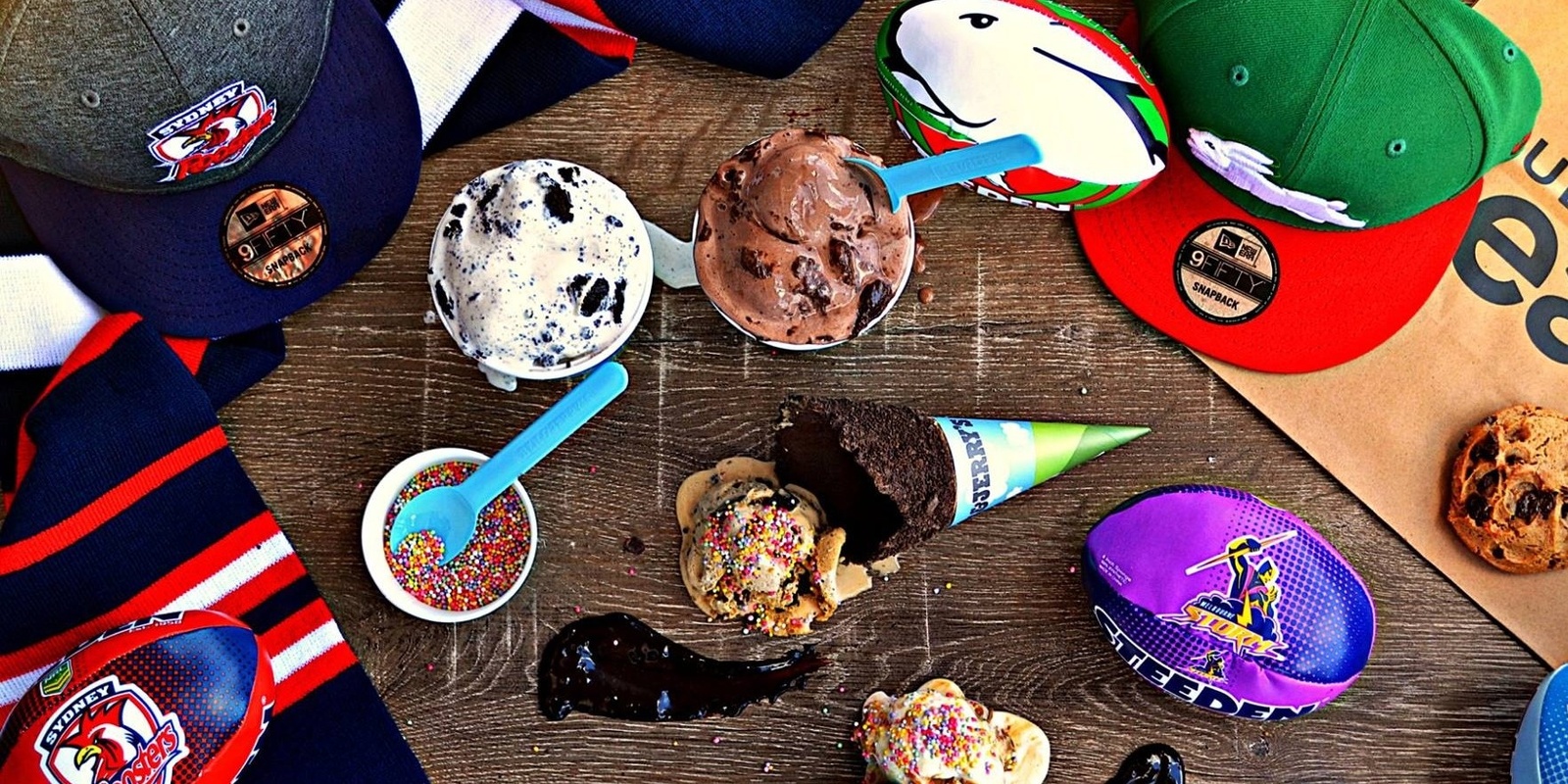 Banner image for Ben & Jerry's Brownie Decorating - Footy themed