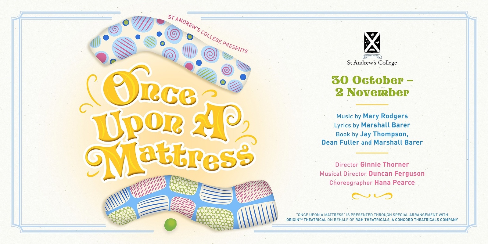 Banner image for Middle School Production | Once Upon A Mattress