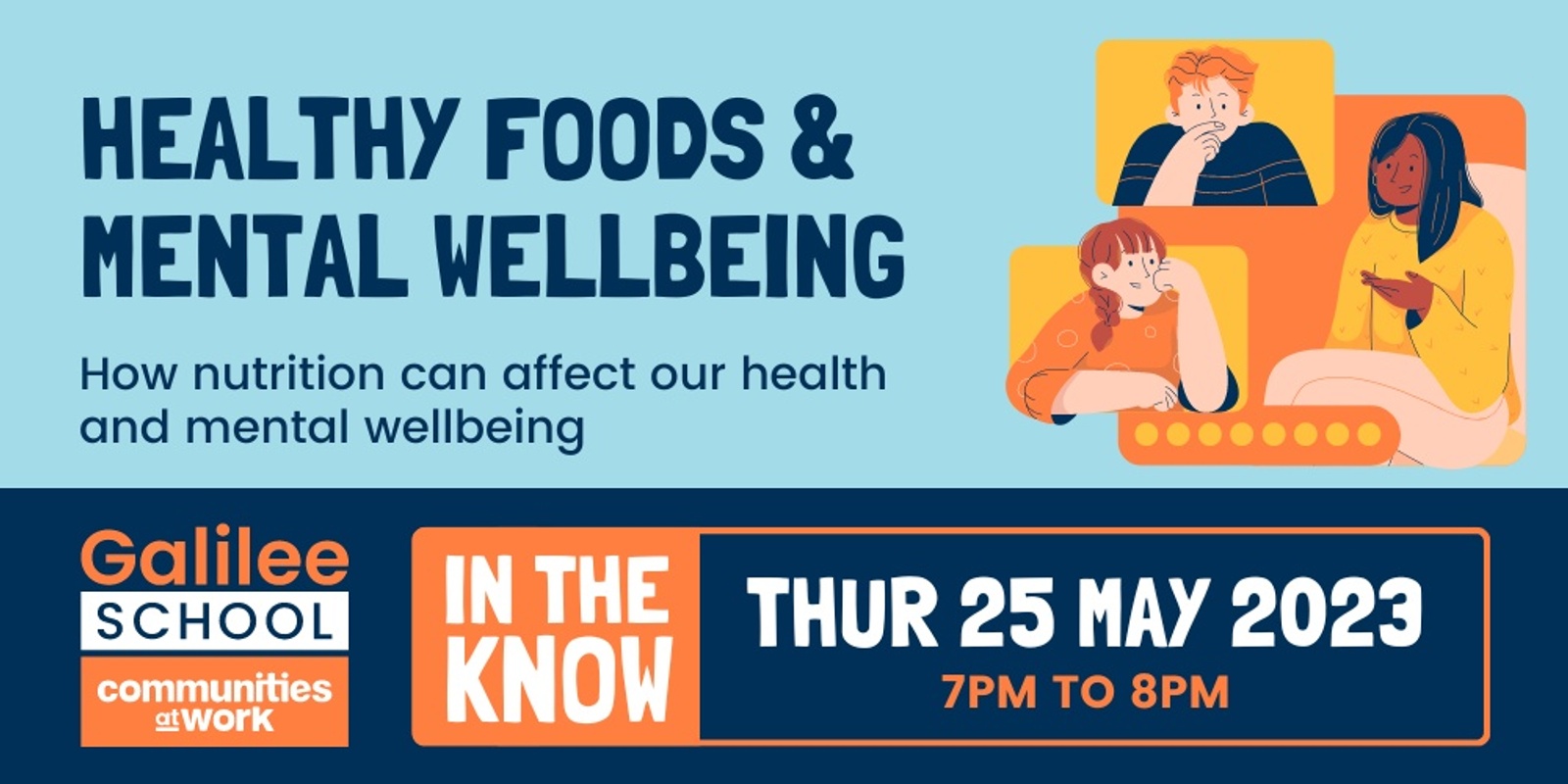 Banner image for How nutrition can affect our health and mental wellbeing