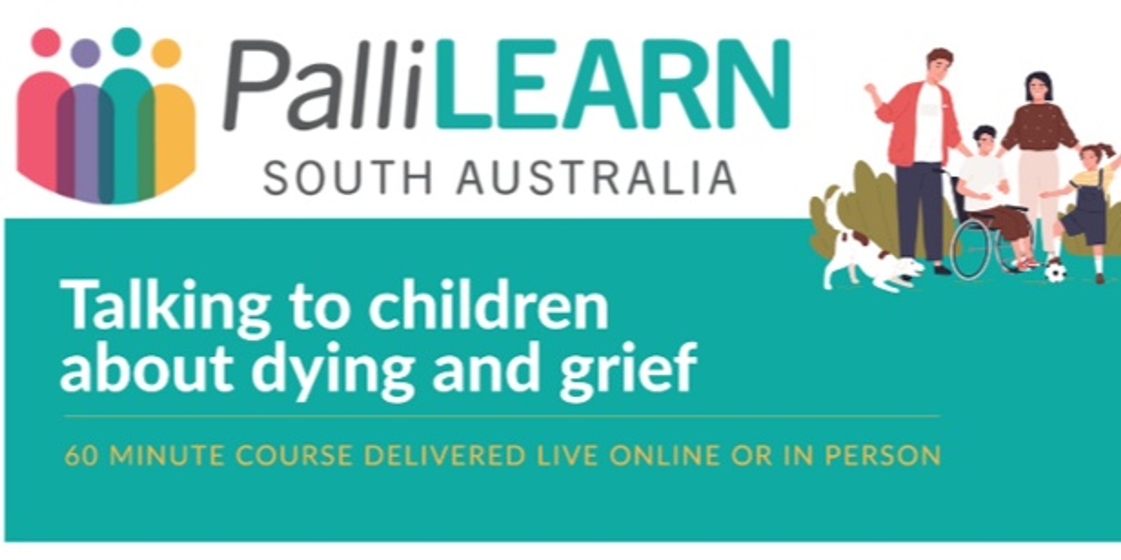 Banner image for PalliLEARN -Talking to children about dying & grief