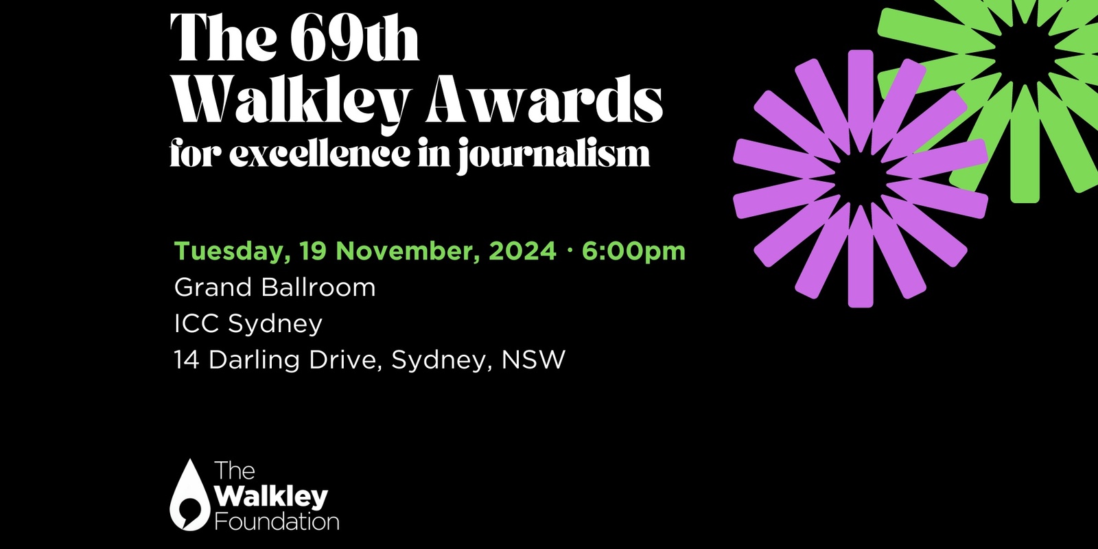 Banner image for The 69th Walkley Awards