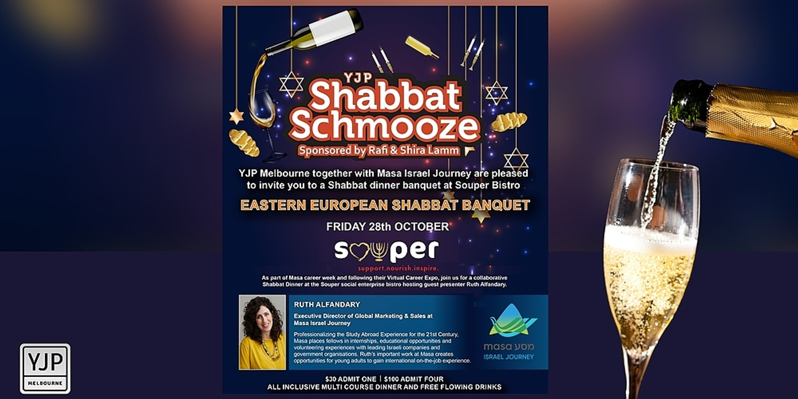 Shabbat Schmooze with MASA Journey Israel | Eastern European Banquet!