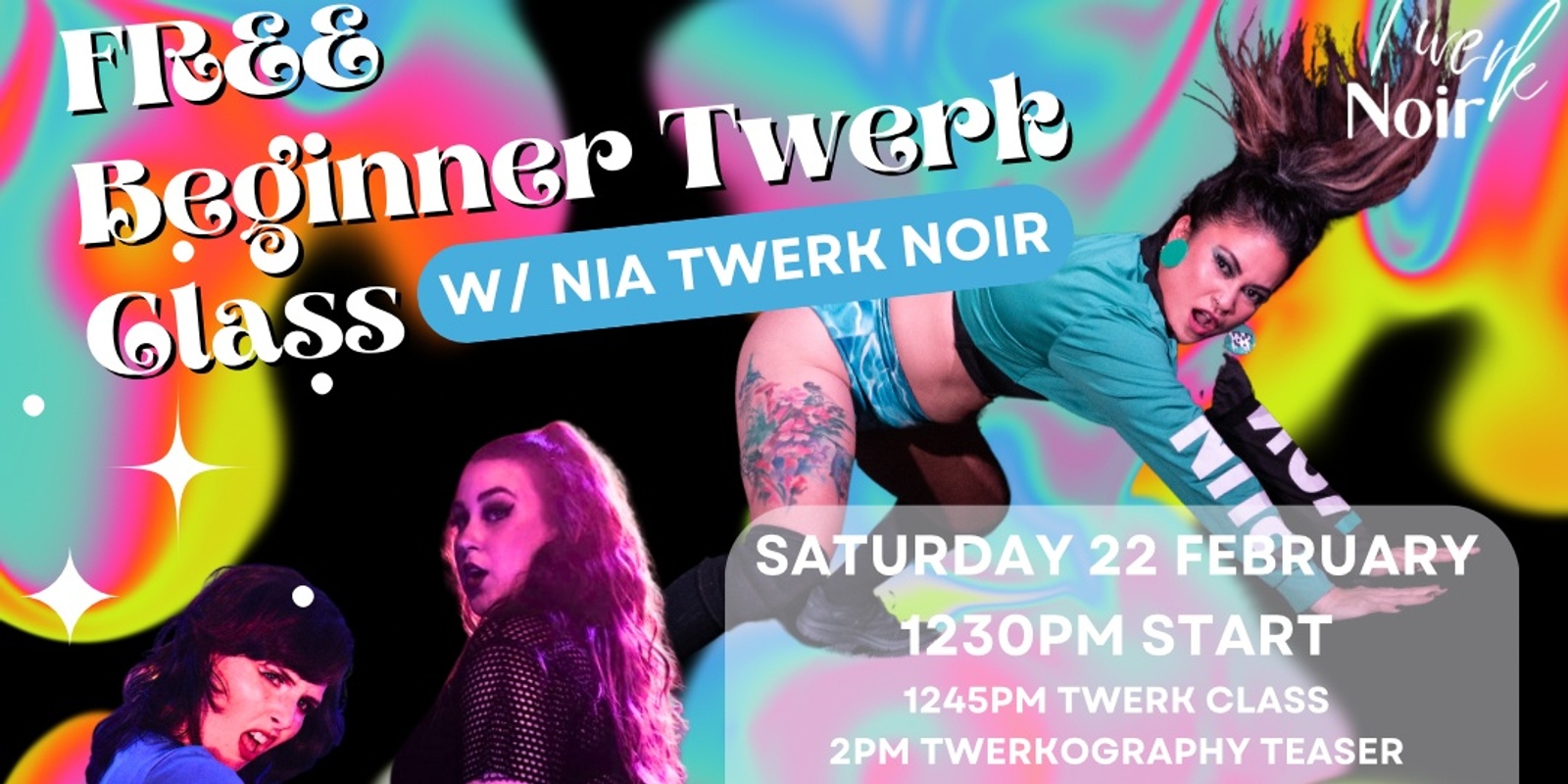 Banner image for FREE Beginner Twerk Class + Twerkography Teaser!!!