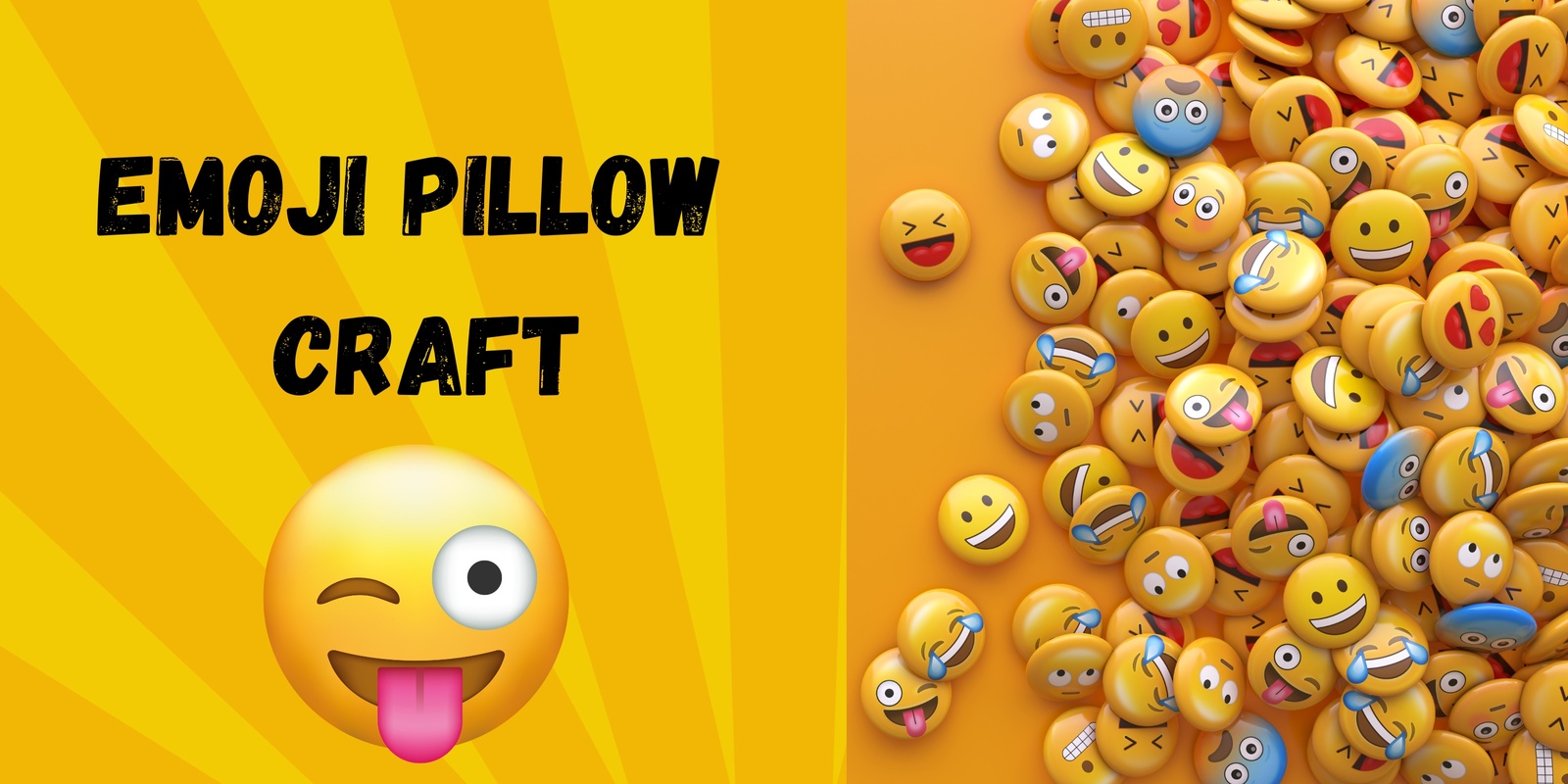 Banner image for Emoji pillow craft 