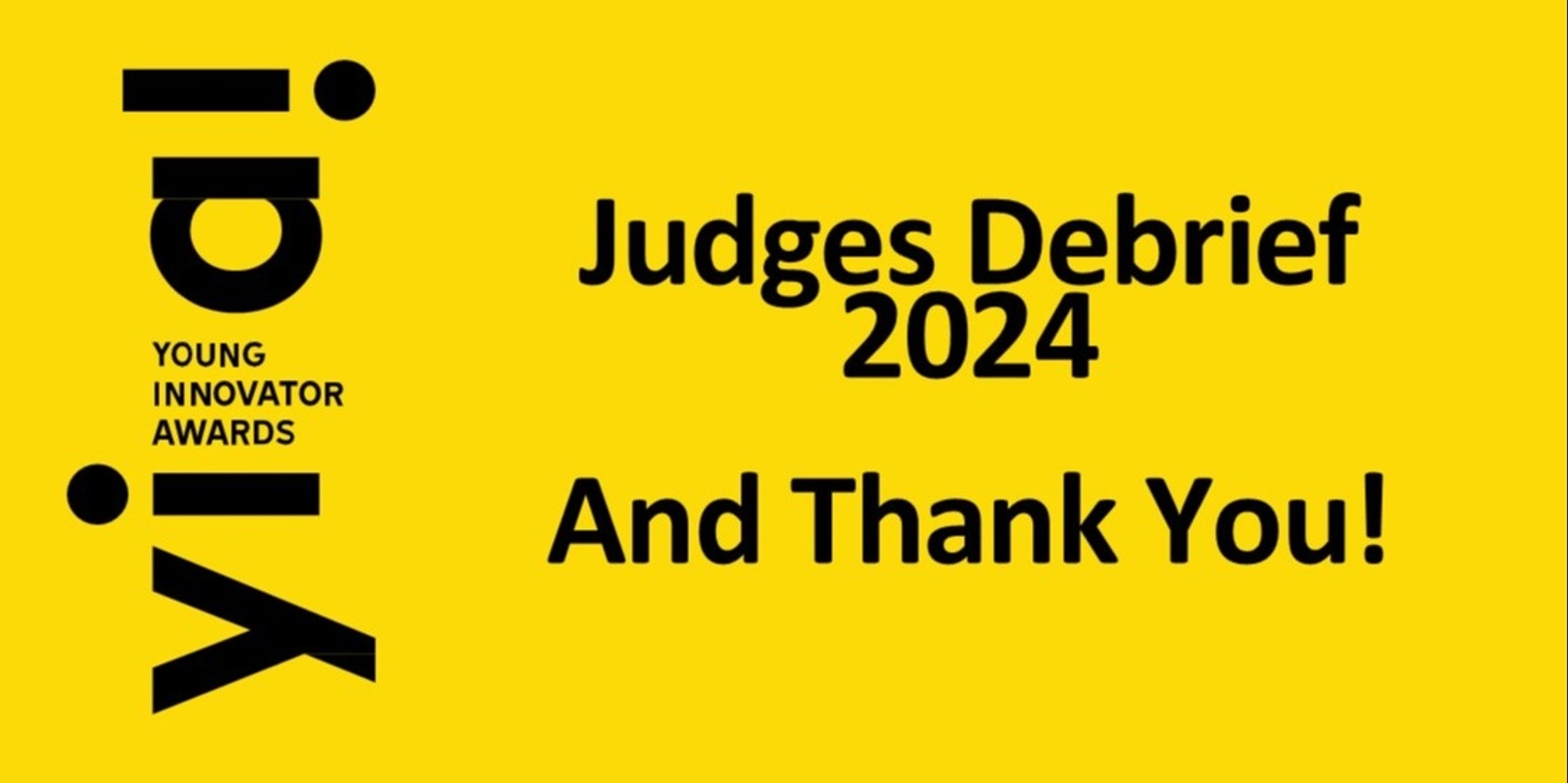 Banner image for YiA Judges Debrief and Celebration