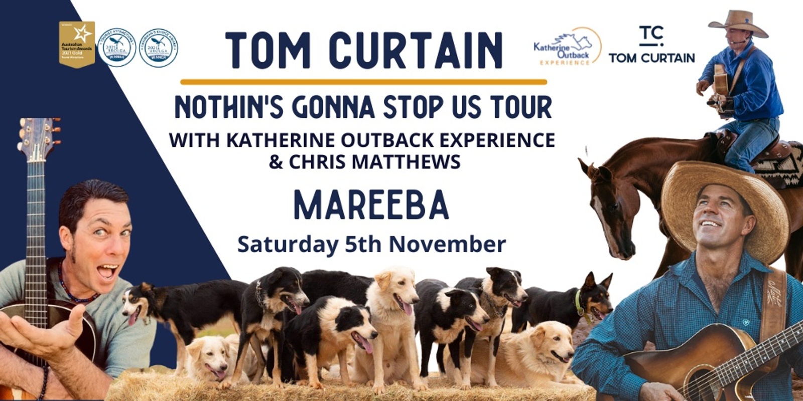 Banner image for Tom Curtain Tour - MAREEBA QLD