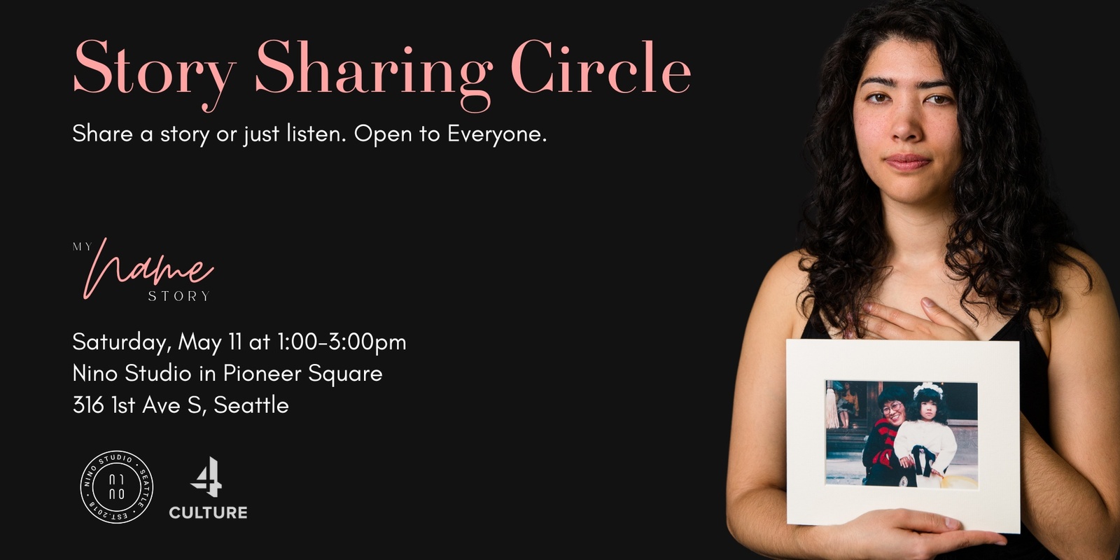 Banner image for My Name Story: Story Sharing Circle