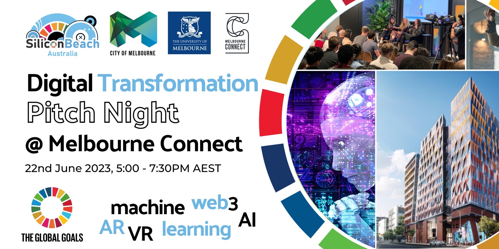 Banner image for Digital Transformation Pitch Night @ Melbourne Connect