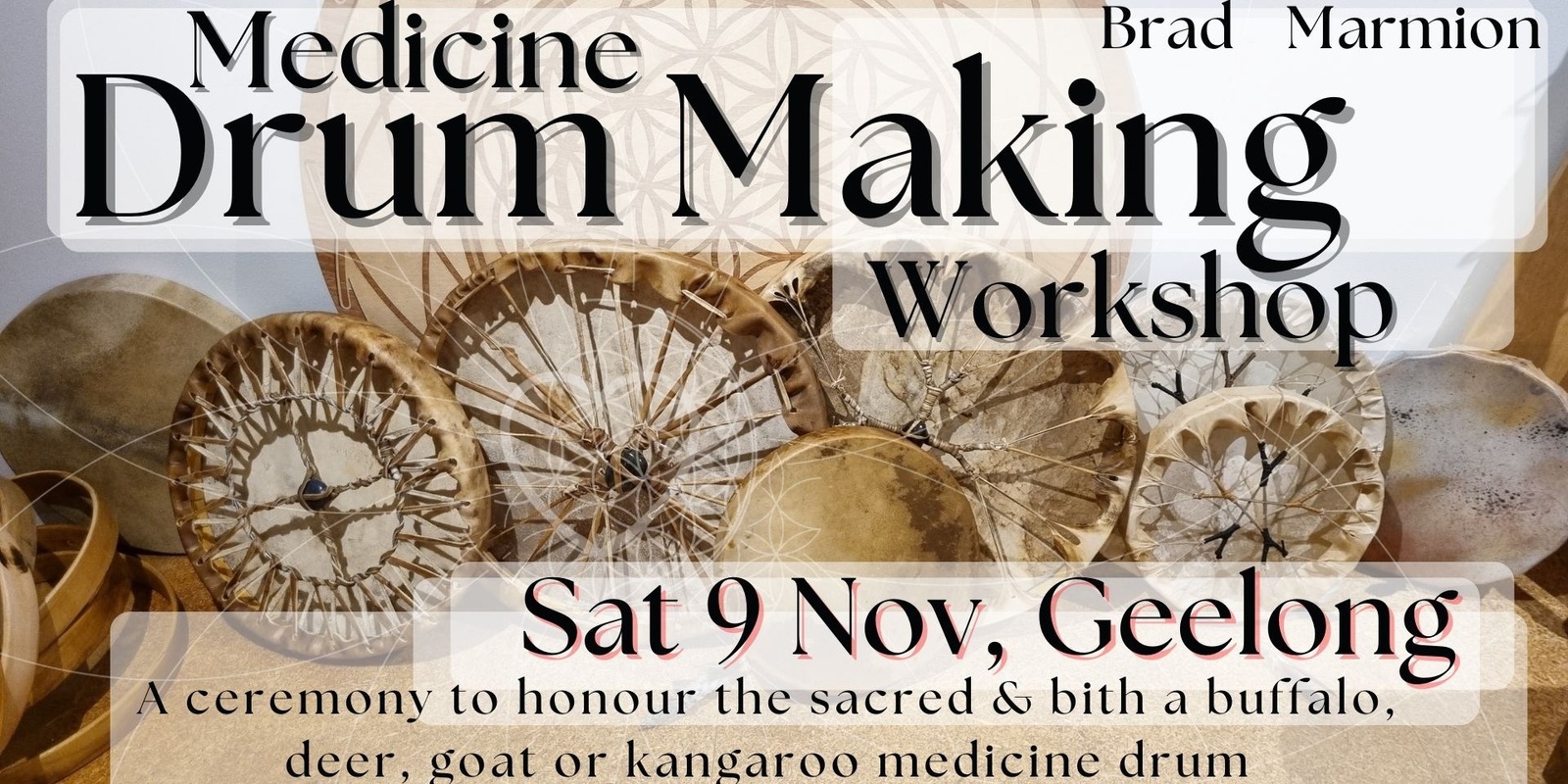 Banner image for Medicine Drum Making Workshop_Geelong