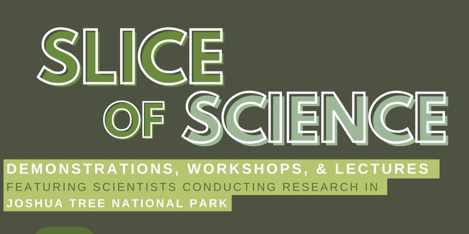 Banner image for Slice of Science Lecture Series