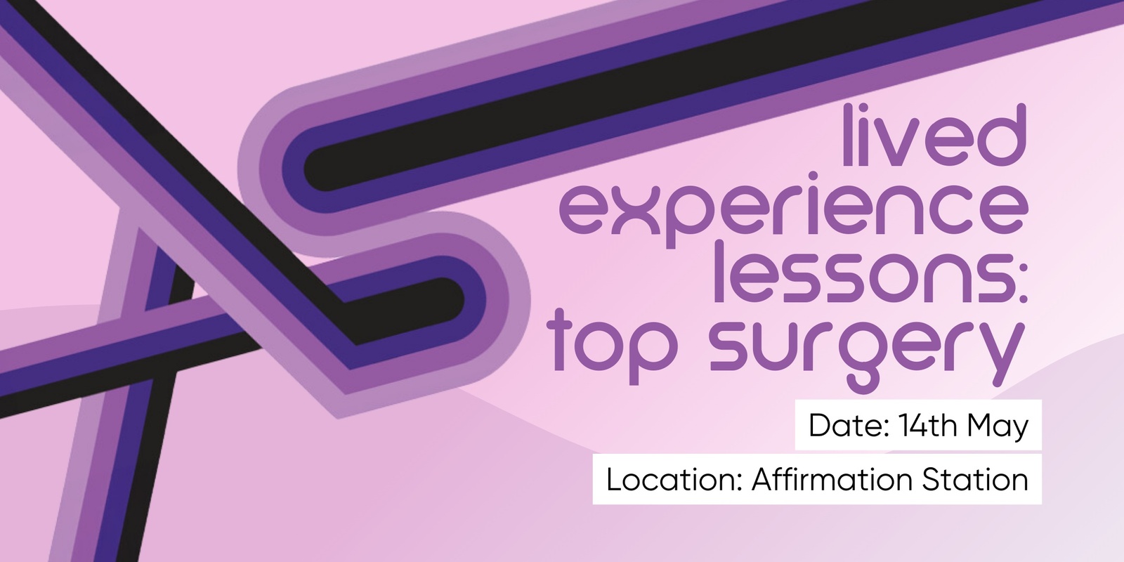 Banner image for AS Services: Lived Experience Lessons- Top Surgery Tips