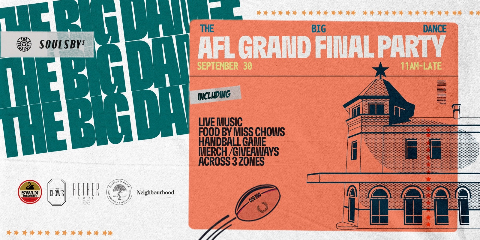 Banner image for The Big Dance: AFL Grand Final Party