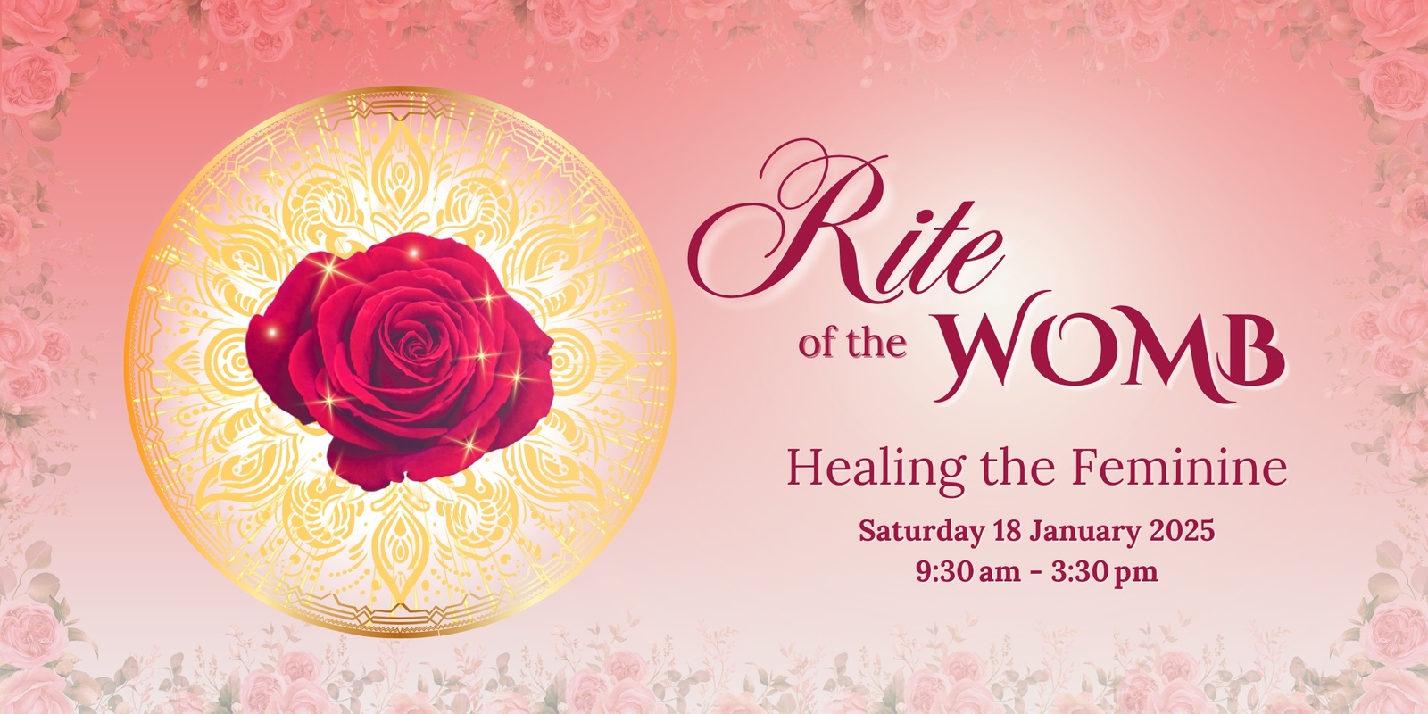 Banner image for Rite of the Womb Ceremony & Ritual 13th Rite of the Munay-Ki