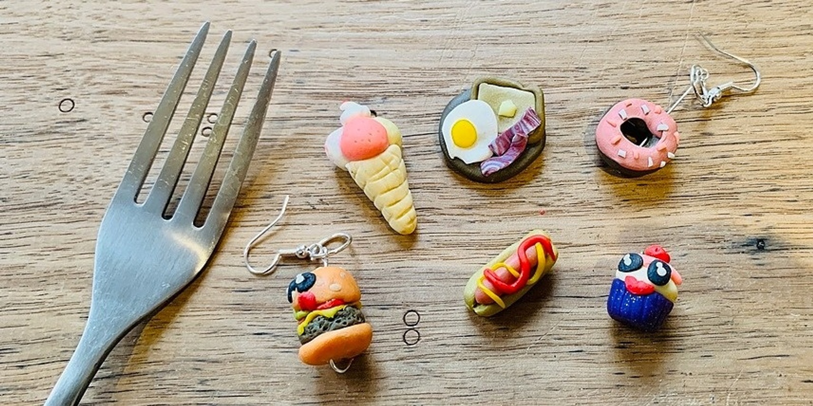 Banner image for Polymer Clay: Miniature Food with Maria