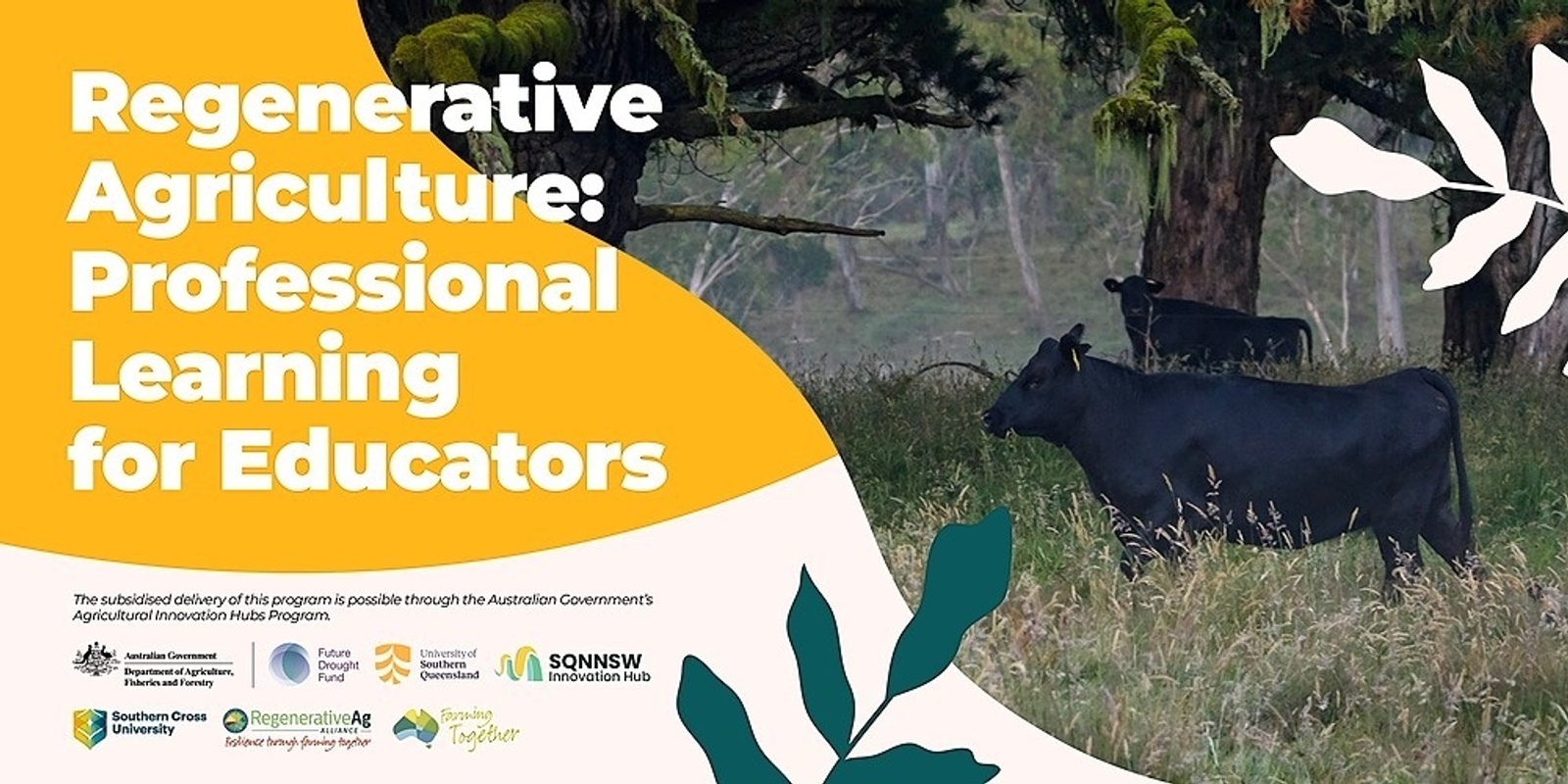 Banner image for Regenerative Agriculture: Professional Learning for Educators