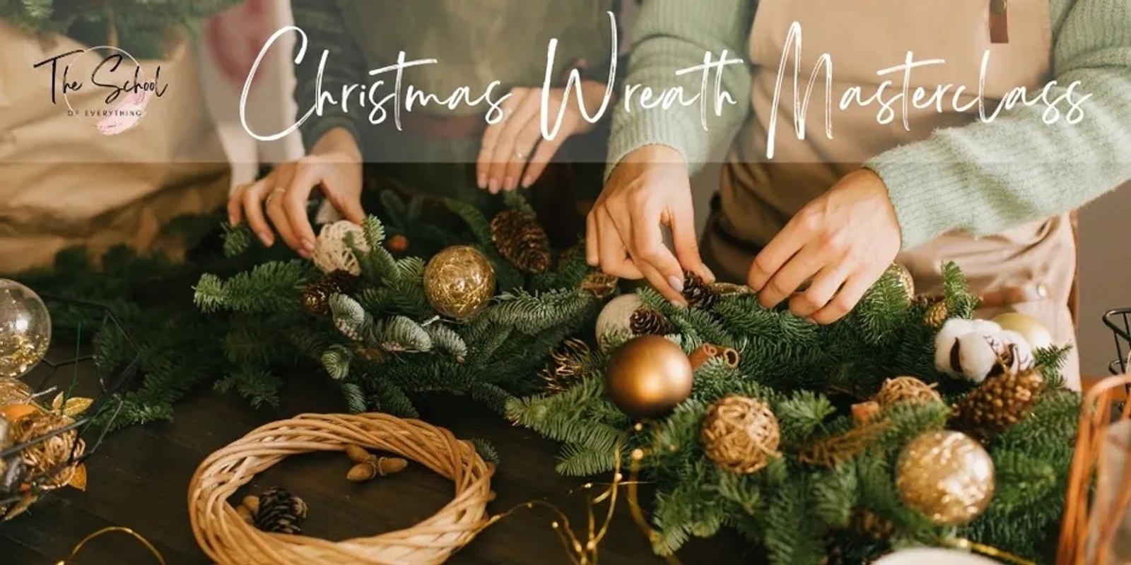 Banner image for Make your own Stylish Christmas Wreath