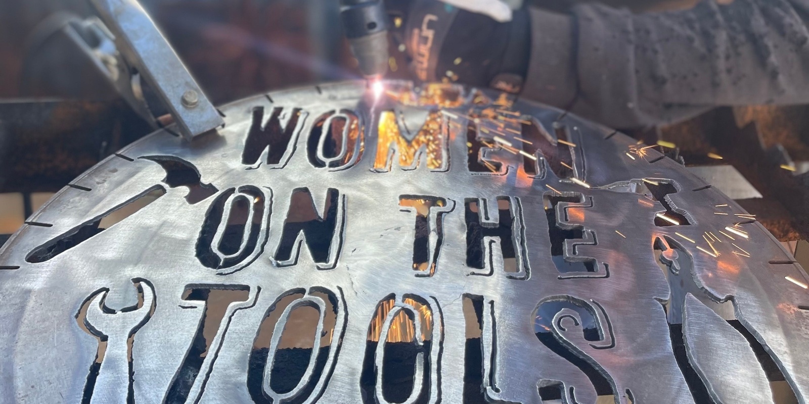 Banner image for *Expanded course* WOMEN ONLY Masterclass - Making Metal Art (inc plasma cutting)
