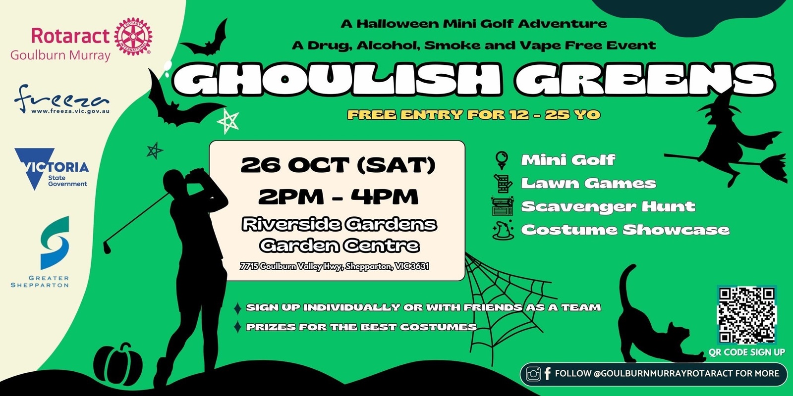 Banner image for Ghoulish Greens ⛳️